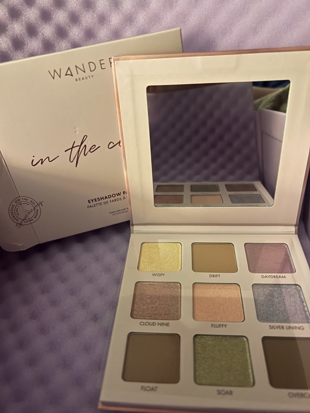 Wander Beauty In The Clouds Eyeshadow Palette - Yellow, Green & Pink Shades #322